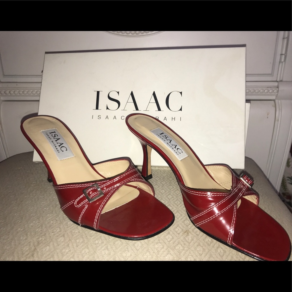 Brand New Red Isaac Mizrahi Heels